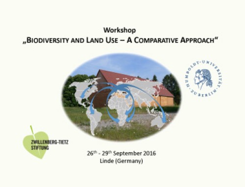 Internationaler Workshop „Biodiversität und Landnutzung im ökosystemaren Vergleich“